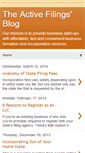 Mobile Screenshot of activefilings.blogspot.com