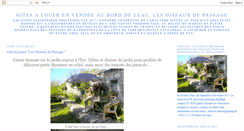 Desktop Screenshot of gitesauborddeleaulesoiseauxdepassage.blogspot.com