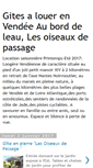 Mobile Screenshot of gitesauborddeleaulesoiseauxdepassage.blogspot.com