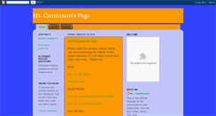 Desktop Screenshot of mrcannizzaro.blogspot.com