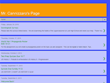 Tablet Screenshot of mrcannizzaro.blogspot.com