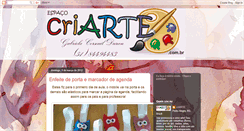 Desktop Screenshot of gabriela-espacocriarte.blogspot.com