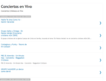 Tablet Screenshot of conciertosvivo.blogspot.com