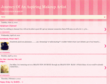 Tablet Screenshot of destinationmakeup.blogspot.com