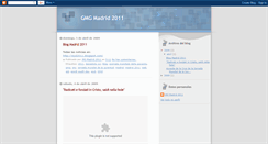 Desktop Screenshot of gmgmadrid2011.blogspot.com