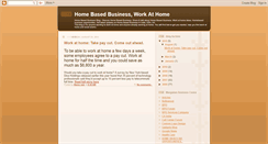 Desktop Screenshot of home-based-business-blog.blogspot.com