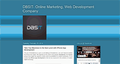 Desktop Screenshot of dbsit-technology-solutions.blogspot.com