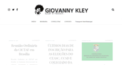 Desktop Screenshot of giovannykley.blogspot.com