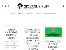 Tablet Screenshot of giovannykley.blogspot.com