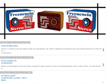 Tablet Screenshot of frecuenciastereo.blogspot.com