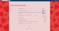 Desktop Screenshot of discountmode.blogspot.com