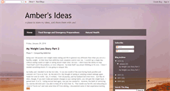 Desktop Screenshot of ambersideas.blogspot.com