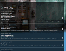 Tablet Screenshot of dconecity.blogspot.com