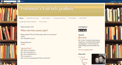 Desktop Screenshot of forrester6.blogspot.com