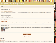 Tablet Screenshot of forrester6.blogspot.com