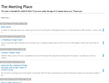 Tablet Screenshot of meetingplacemichigan.blogspot.com