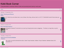 Tablet Screenshot of kiddibookcorner.blogspot.com