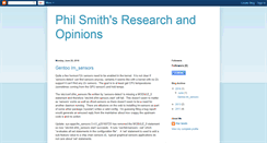 Desktop Screenshot of drphilsmith.blogspot.com