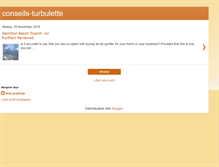 Tablet Screenshot of conseils-turbulette.blogspot.com
