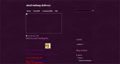 Desktop Screenshot of akedtudungdelivery.blogspot.com