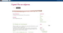 Desktop Screenshot of ilysetfraenstjerne.blogspot.com