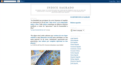 Desktop Screenshot of indicesagrado.blogspot.com