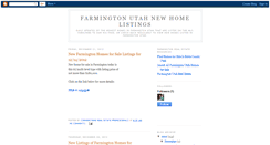 Desktop Screenshot of farmingtonutahhomes.blogspot.com
