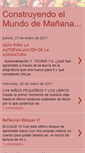 Mobile Screenshot of construyendoelmundodemaana.blogspot.com