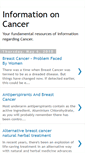 Mobile Screenshot of canceradvisory.blogspot.com