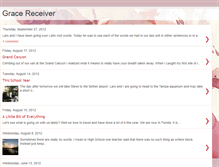 Tablet Screenshot of gracereceiver.blogspot.com