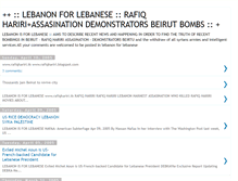 Tablet Screenshot of lebanonlebanese.blogspot.com