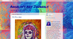 Desktop Screenshot of angeliasartjournals.blogspot.com