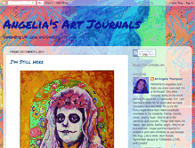 Tablet Screenshot of angeliasartjournals.blogspot.com