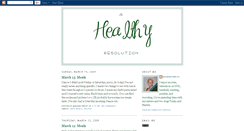 Desktop Screenshot of ahealthyresolution.blogspot.com