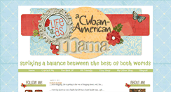 Desktop Screenshot of lifeasacubanamericanmama.blogspot.com