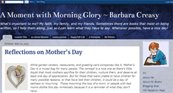 Desktop Screenshot of barbara-creasy-morning-glory.blogspot.com