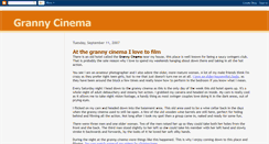 Desktop Screenshot of granny-cinema.blogspot.com