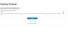 Tablet Screenshot of granny-cinema.blogspot.com