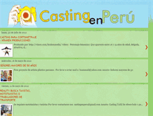 Tablet Screenshot of castingenperu.blogspot.com