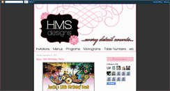 Desktop Screenshot of hmsdesigns.blogspot.com