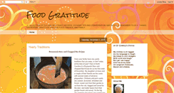 Desktop Screenshot of foodgratitude.blogspot.com