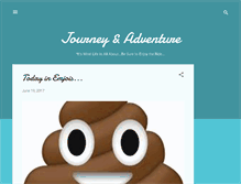 Tablet Screenshot of journeyandadventure.blogspot.com