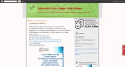 Desktop Screenshot of educacionfisicacolegiojulianromea.blogspot.com