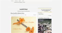 Desktop Screenshot of leyleklikoyu.blogspot.com