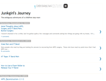 Tablet Screenshot of junkgirlsjourney.blogspot.com