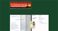 Desktop Screenshot of glministry.blogspot.com