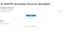 Tablet Screenshot of glministry.blogspot.com