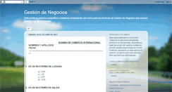 Desktop Screenshot of gestiondenegocios-peru.blogspot.com