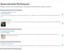 Tablet Screenshot of desenvolvendoprofissionais.blogspot.com