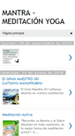 Mobile Screenshot of mantrayyoga.blogspot.com